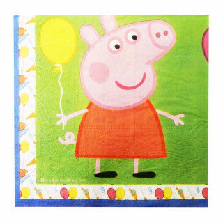 Peppa Wutz Servietten 8 Stück 530151