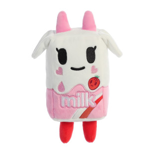 Aurora World 15674 Tokidoki Strawberry Milk Plüsch Spielzeug, 19 cm
