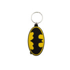 Batman Logo Gummi Schlüsselanhänger