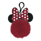 Pyramid Pom Pom Keychain - Minnie Mouse (Bow & Ears),...