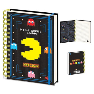 Pyramid International, Pac Man Pacman High Score Notizbuch, A5