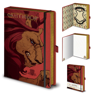 Harry Potter Gryffindor House Notizbuch, A5, offizielles Lizenzprodukt