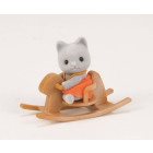 Sylvanian Families 5135 Katze Grau Baby mit...