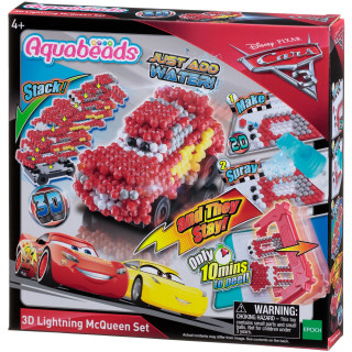 Aquabeads Epoch Traumwiesen 30198 Cars 3 3D Lightning McQueen Motivset