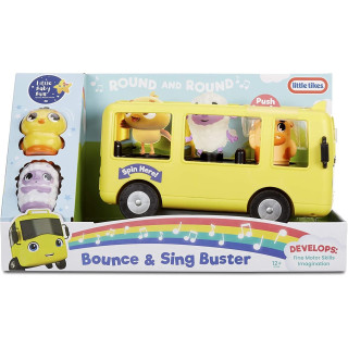 Little Baby Bum - Musik- und Hüpfspaß Buster, Spielzeug Bus mit Sound- und Bewegungsfunktion