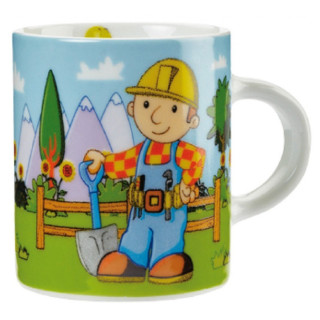 Minitasse aus Porzellan - Die richtige Größe für eine Kinderhand "Bob der Baumeister"