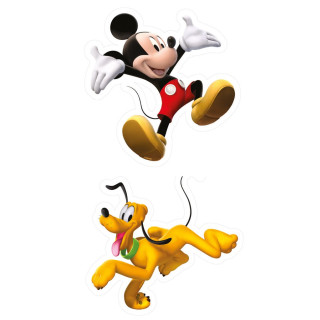 Decofun 24001 Mickey - Mini Foam Elements 2-Stück
