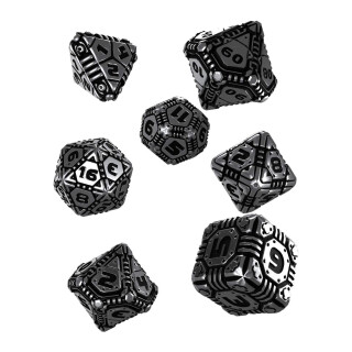 Metal Tech Dice Set (7)