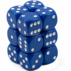 Chessex 6-sided Dice: Opaque Blue