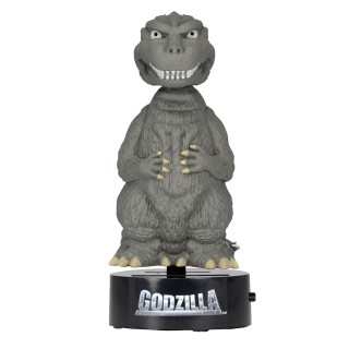 Godzilla - Classic Godzilla Body Knocker 15cm Solar Powered Bobble