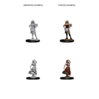 Wizkids Bartender/Dancing Girl Pathfinder Deep Cuts Unpainted Miniatures