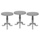 WizKids Deep Cuts Unpainted Miniatures - Small Round Tables