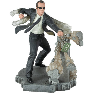 Diamond Select The Matrix Gallery Figur Agent Smith, 25 cm