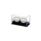 BCW Deluxe Acrylic Double (2) Baseball Holder - Sports...