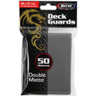 BCW Deck Guard - Double Matte - Gray