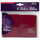 BCW Deck Guard - Elite2 - Anti-Glare - Red