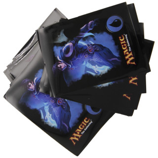80 Ultra Pro Deck Protector Sleeves - Jace  Blue Blau - Magic Mana 4 Island