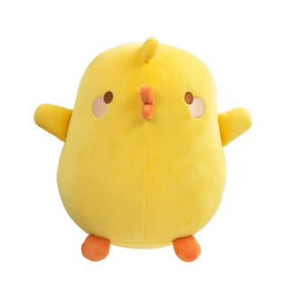Super softer Piu Piu (25cm) – das Kuscheltier aus Plüsch für Kinder und Babys! Das softe gelbe Plüschtier aus der Molang Disney-Serie ist unglaublich weich und flauschig zum Kuscheln und Schlafen