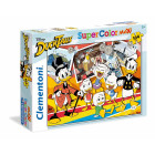 Clementoni 23718 Ducktales Duck Tales-Maxi Puzzle, 104 Teile