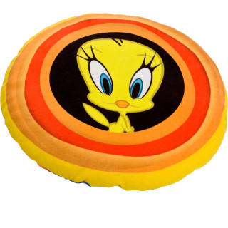 Tweety 233359 - Kissen in Plüsch und Satin, 35 cm