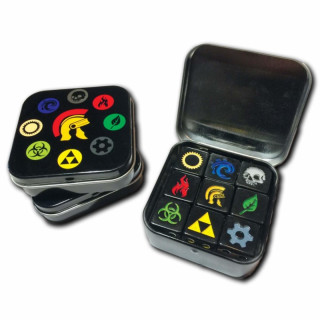 Legion - D6 Dice Tin - Iconic Assortment