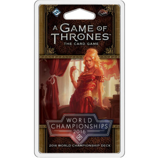A Game of Thrones LCG: 2016 World Championship Joust Deck- English