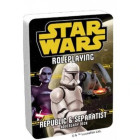 Star Wars RPG: Republic and Separatist Adversary Deck -...