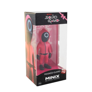 Minix | Minix Figur: The Squid Game – Masked Guard | 12 cm Sammelfigur | Ab 17+ Jahren | Deutsch