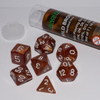 Blackfire Dice - 16mm Role Playing Dice Set - Wild Brown...