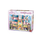 King 55917 Disney Magical Palace Puzzle 1000 Teile, Blau...