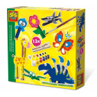 SES Creative 14903 Wäscheklammerfiguren, Diverse Farben