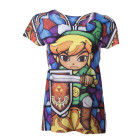 Zelda - Female Sublimation T-Shirt - The Wind Waker - M