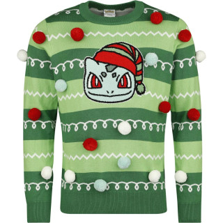 Pokémon Bulbasaur Unisex Strickpullover M