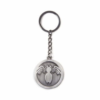 Marvel Comics - Spider-man Venom Logo Metal Keychain