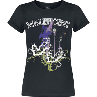 Difuzed Disney - Maleficent - Gel Printed Womens T-shirt - XL