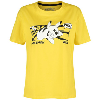 Difuzed Pokémon - Pika - Womens Short Sleeved T-shirt - L