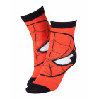 Bioworld Marvel - Spiderman Red Head Socks - 43/46