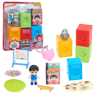 Just Play JP Ryans World JPL79269 GOO,Ryan Ryans World Stacking Locker Surprise, H 21.6cm x W 22.9cm x D 6.4cm