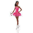 Barbie FCP27 Eiskunstläuferin Puppe (brünett)