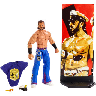 Mattel FMG71 WWE Fandango 15 cm Elite Figur, Spielzeug Actionfiguren ab 6 Jahren