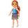 Mattel Barbie Club Chelsea Mini Girl Doll - Just Be You Tee Orange Hair Girl Doll (FXG81)
