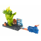 Hot Wheels GBF97 - City Triceratops Angriff Dinosaurier...