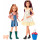 Barbie GHT16 - Spaß auf dem Bauernhof Puppen Spielset mit Skipper- und Stacie-Puppen, Schweinchen und Äpfeln, Spielzeug ab 3 Jahren