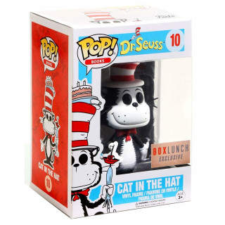Funko POP! Books Dr. Seuss - Cat In The Hat with Umbrella Vinyl Figure 10cm limited