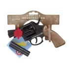 Schrödel J.G. 2020381 Spielzeugpistole, Schwarz / Braun
