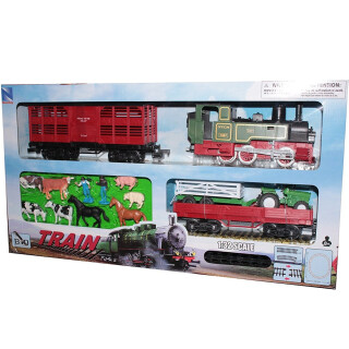1:32 Train with Farm Tractor & Animals