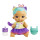 My Garden Baby HHL22 - Katzen-Baby Puppe (blaue Haare) mit Katzenohren und süßem Jasmin-Duft, inklusive Lätzchen, Fläschchen und Stoffwindel, Spielzeug für Kinder ab 3 Jahren