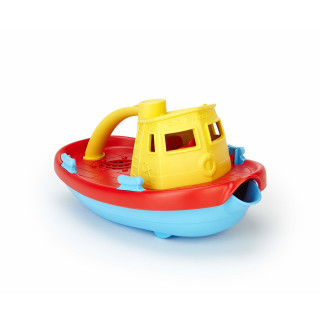 Green Toys TUG01R-Y Dampfschiff Badewannenspielzeug