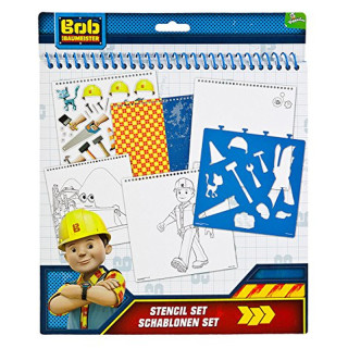 Undercover BODB1210 Bob der Baumeister Schablonenset, 32-teilig
