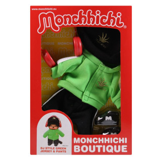 Sekiguchi 254750 - Monchhichi Boutique B2 DJ Outfit, grün